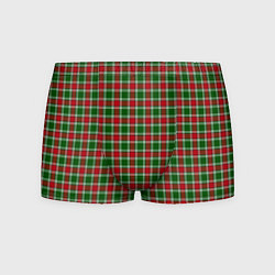Мужские трусы Красно-зеленая клетка
