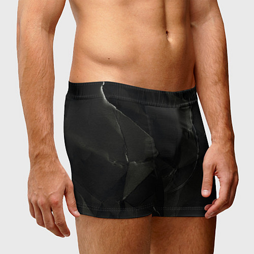 Мужские трусы Эффект мятой бумаги / 3D-принт – фото 3