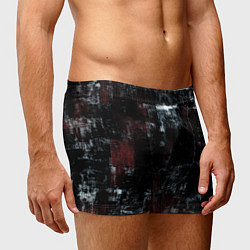 Трусы-боксеры мужские Пересечение разноцветных полос, цвет: 3D-принт — фото 2