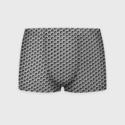 Трусы-боксеры мужские Металлическая кольчуга, цвет: 3D-принт
