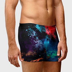 Трусы-боксеры мужские Цветовая палитра, цвет: 3D-принт — фото 2