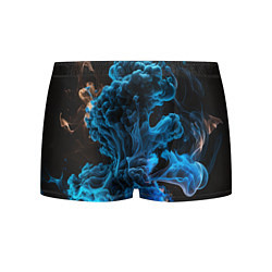 Трусы-боксеры мужские Клубы голубого дыма, цвет: 3D-принт