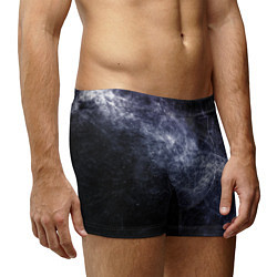Трусы-боксеры мужские Замерзающая галактика, цвет: 3D-принт — фото 2
