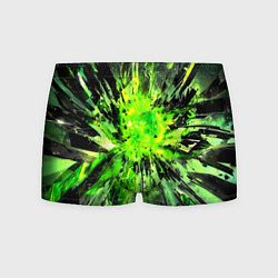 Мужские трусы Fractal green explosion