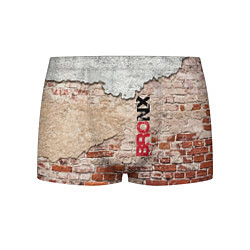 Трусы-боксеры мужские Старая кирпичная стена - Бронкс, цвет: 3D-принт