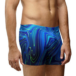 Трусы-боксеры мужские Blurred colors, цвет: 3D-принт — фото 2
