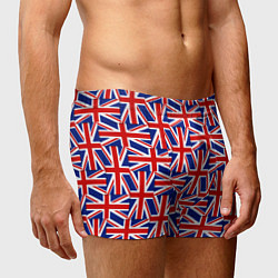 Трусы-боксеры мужские Флаги Великобритании, цвет: 3D-принт — фото 2