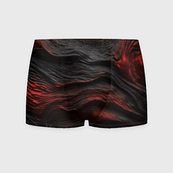 Мужские трусы Black red texture