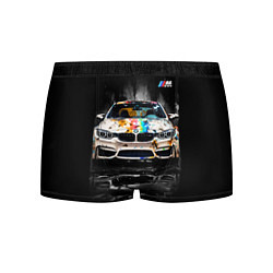 Трусы-боксеры мужские BMW Креативный тюнинг, цвет: 3D-принт
