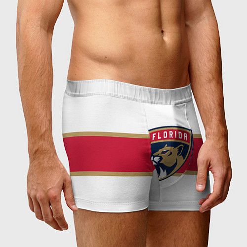 Мужские трусы Florida panthers - uniform - hockey / 3D-принт – фото 3