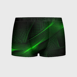 Мужские трусы Green neon lines