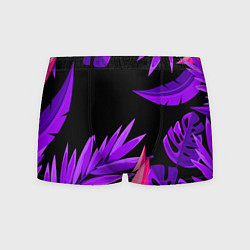 Мужские трусы Floral composition - neon