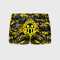 Трусы-боксеры мужские One Piece Trafalgar symbol, цвет: 3D-принт