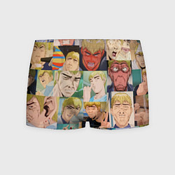Трусы-боксеры мужские ГТО - Эйкити, цвет: 3D-принт