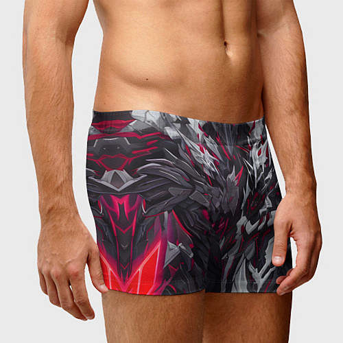 Мужские трусы Адская броня / 3D-принт – фото 3