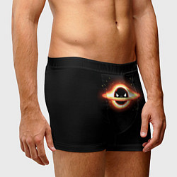 Трусы-боксеры мужские Угрюмая черная дыра, цвет: 3D-принт — фото 2