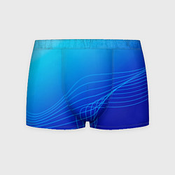 Мужские трусы Синий градиент полосы