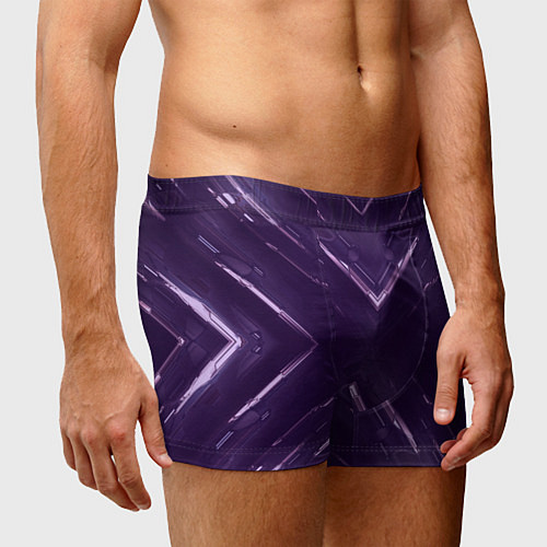 Мужские трусы Космические треугольники икс / 3D-принт – фото 3