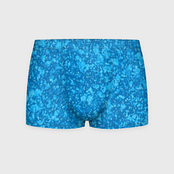 Мужские трусы Ярко-голубой абстракция космический