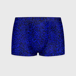 Мужские трусы Чёрно-синий ультрамарин абстрактная текстура