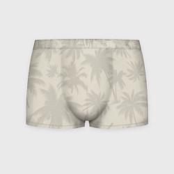 Мужские трусы Бежевые пальмы паттерн