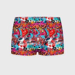 Мужские трусы Hip hop graffiti pattern