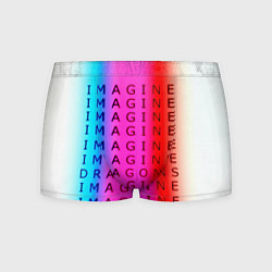 Мужские трусы Imagine Dragons neon rock