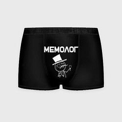 Трусы-боксеры мужские Мемолог профессия, цвет: 3D-принт