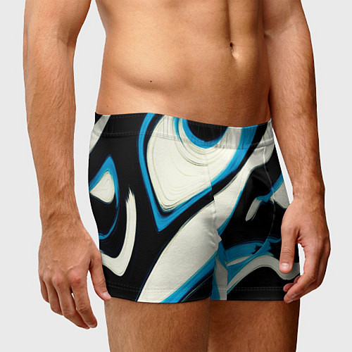 Мужские трусы Современное искусство абстракции / 3D-принт – фото 3