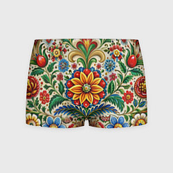 Мужские трусы Русские классические узоры и орнамент