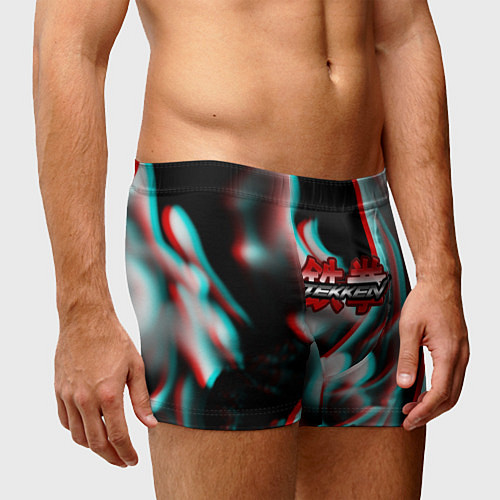 Мужские трусы Tekken fire glitch / 3D-принт – фото 3