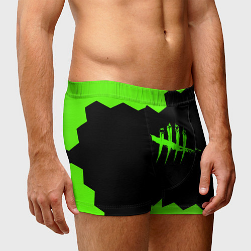 Мужские трусы Dead by daylight hexagon / 3D-принт – фото 3