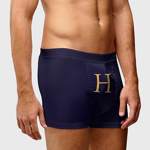 Мужские трусы Weasley jumper letter H / 3D-принт – фото 3