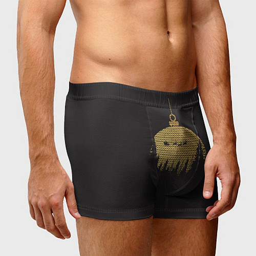Мужские трусы Большой золотой шар / 3D-принт – фото 3