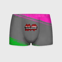 Трусы-боксеры мужские Tekken краски неоновые, цвет: 3D-принт