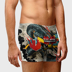 Трусы-боксеры мужские Tekken dragon tatoo, цвет: 3D-принт — фото 2
