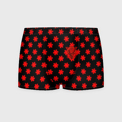 Трусы-боксеры мужские Bullet for my valentine pattern, цвет: 3D-принт