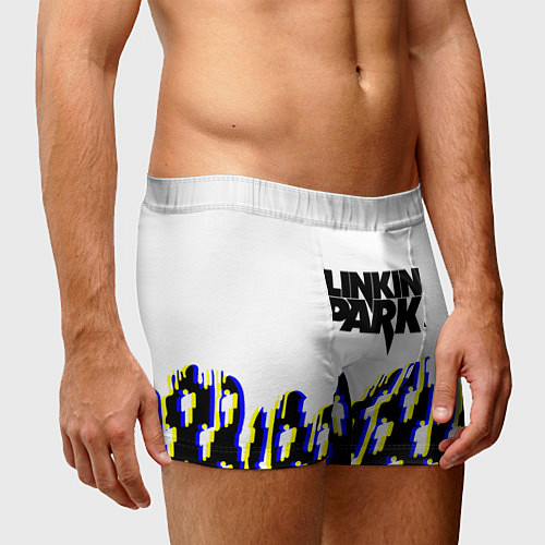 Мужские трусы Linkin park human / 3D-принт – фото 3