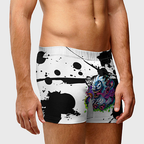 Мужские трусы Venom-Rick and Morty - blots / 3D-принт – фото 3