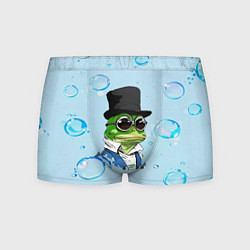 Трусы-боксеры мужские Pepe в шляпе, цвет: 3D-принт