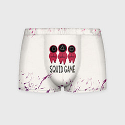 Трусы-боксеры мужские Играй в кальмара, цвет: 3D-принт