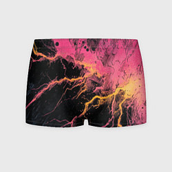 Мужские трусы Абстрактные молнии текстура