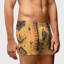 Трусы-боксеры мужские Прикид индейца, цвет: 3D-принт — фото 2