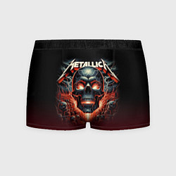 Мужские трусы Metallica - fire skull