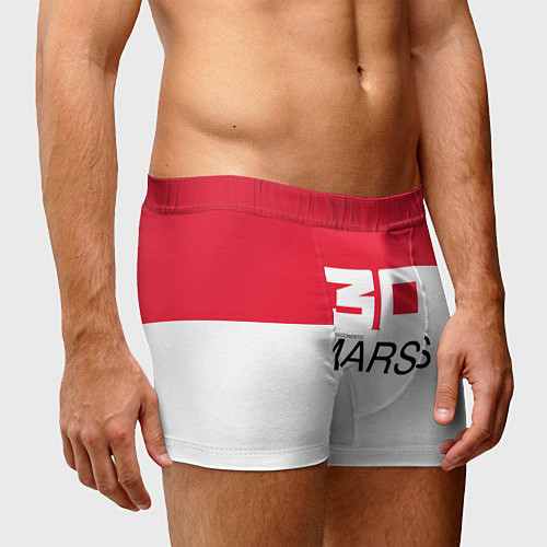 Мужские трусы 30 Seconds to Mars poster / 3D-принт – фото 3