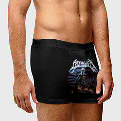 Трусы-боксеры мужские Metallica - neon fantasy, цвет: 3D-принт — фото 2