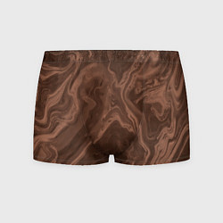 Мужские трусы Коричневый абстракция в точку