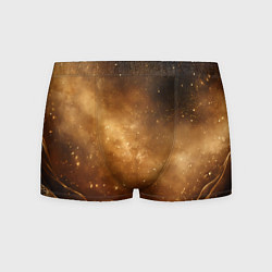 Мужские трусы Песочный фон со звездами