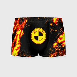 Мужские трусы BMW огненные краски