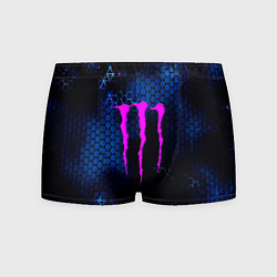 Трусы-боксеры мужские Monster energy броня, цвет: 3D-принт